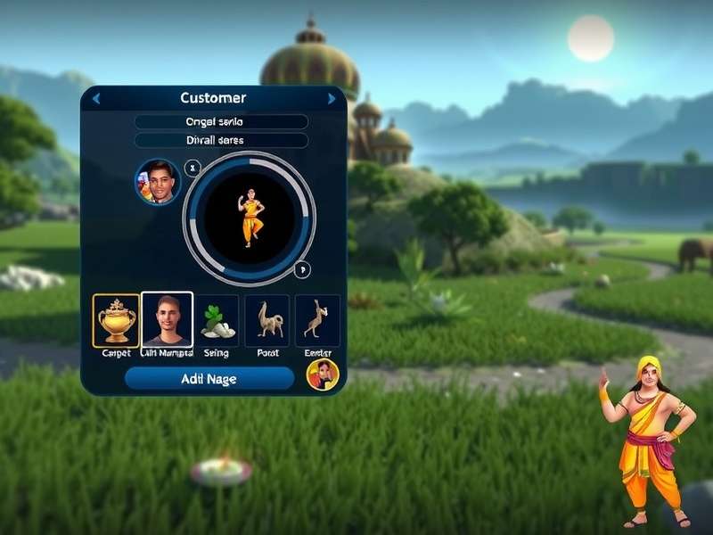 Thangam Glittering Path Diwali festival event screenshot